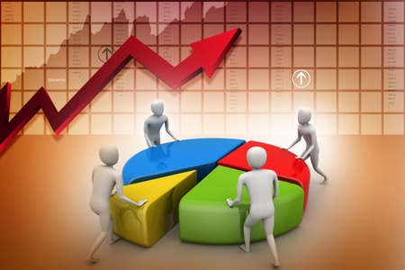 Team work, business conceptの写真素材