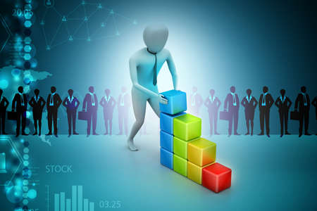 Concept growth of the businessの写真素材