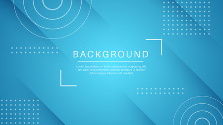 Abstract shape background. Busines templater. Blue paper.