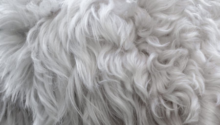Dog big coat, animal hair texture, background.