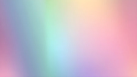 Holographic Aurora Background. Iridescent Foil. Glitch Hologram. Pastel neon rainbow. Ultraviolet metallic paper. Template for presentation. Abstract colorful gradientの素材