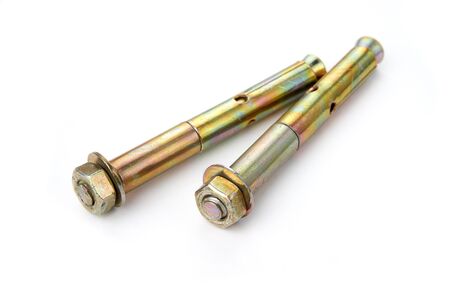 Fischer anchor bolt set isolated on white background - imageの写真素材