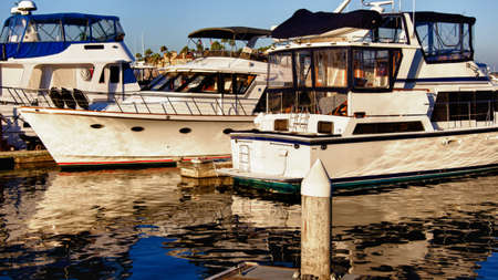 Boats at Marinaのeditorial素材