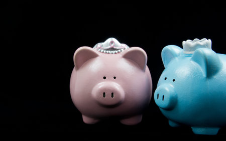 King  and Queen Piggy Banks