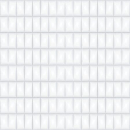 White seamless geometric pattern. Vector backgroundのイラスト素材