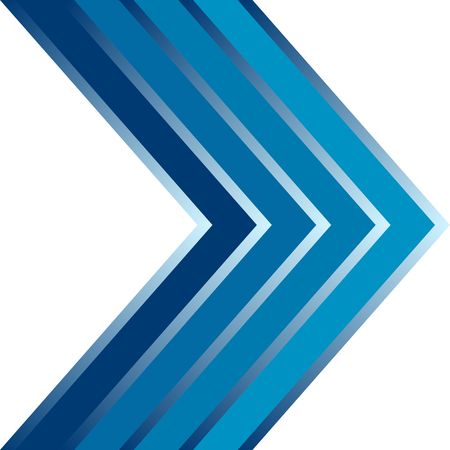 Abstract blue pattern on which the arrow points right or next. Modern futuristic background vector illustration.のイラスト素材