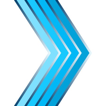Abstract blue pattern on which the arrow points right or next. Modern futuristic background vector illustration.のイラスト素材