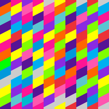 Abstract seamless background pattern with rhomboids.  Vector graphic illustration in full color.のイラスト素材