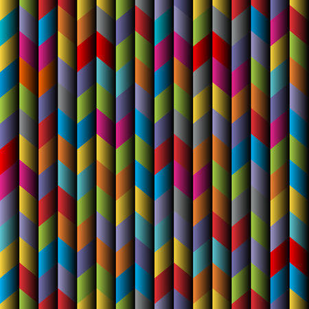 Abstract seamless background pattern with rhomboids.  Vector graphic illustration in full color.のイラスト素材