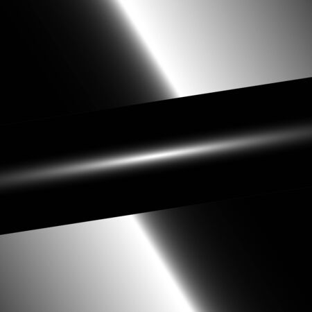 Abstract of the smooth silk lines black and white backgrounds. Vector illustration design.のイラスト素材