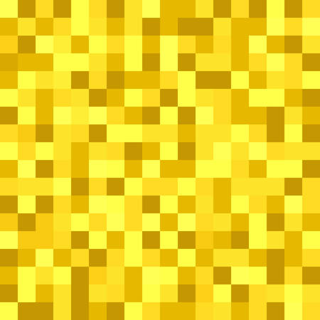 golden mosaic squares patternのイラスト素材