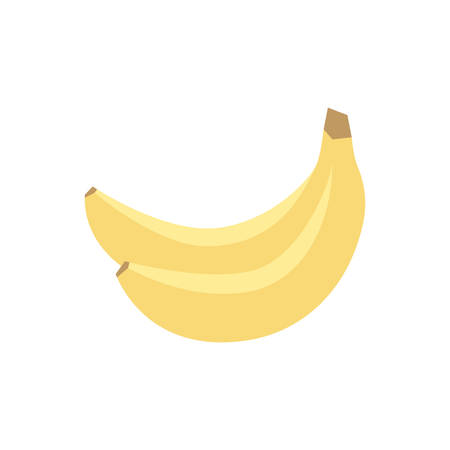 Banana  simple icon design.のイラスト素材