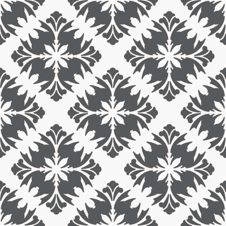 Retro vintage seamless pattern, elegant luxury background or textureのイラスト素材