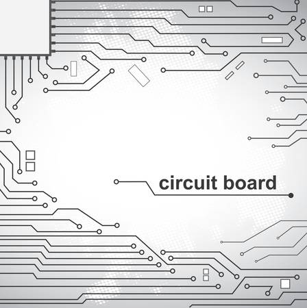 circuit board background のイラスト素材