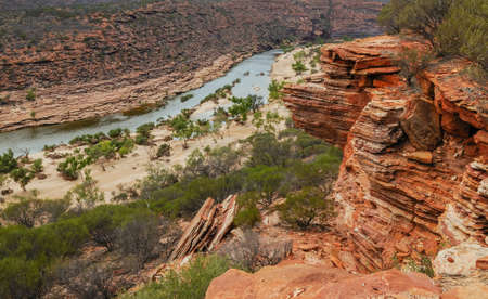 murchison river west australiaの写真素材