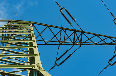 details of a pylonの写真素材