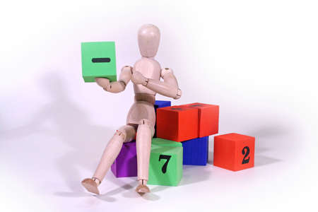 There's always a negative somewhere in the thing and Manny sometimes finds it.の写真素材