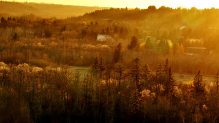 Sunset Valleyの写真素材