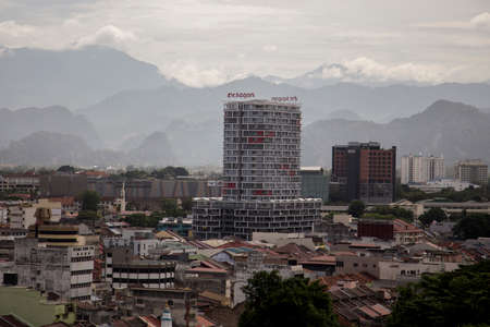 View of Ipoh, Perak state.のeditorial素材