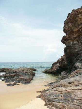 Beach at Pulau Kapasの写真素材