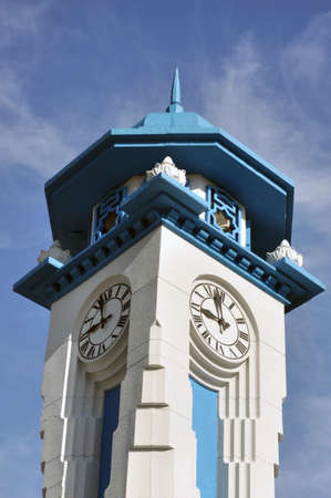 shah alam clock tower in selangorの写真素材