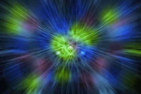 An illustration of the blue abstract backgroundの写真素材