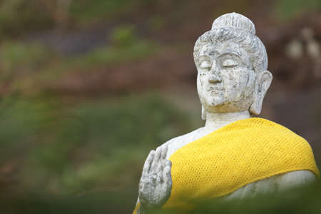 View of buddha statue in Thailand の写真素材