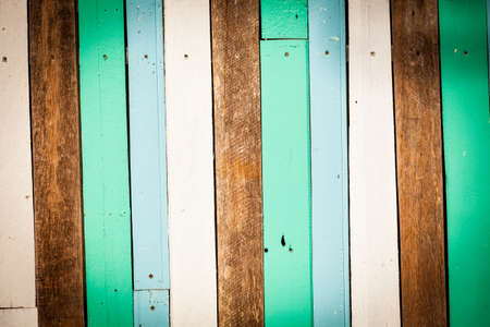 Color wood wall, grunge backgroundの写真素材