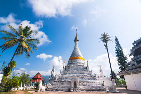 Wat Phatat Doi GongMu in North of Thailandの写真素材