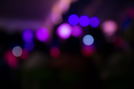 purple sparkle bokeh background 