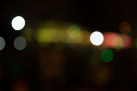 Light bokeh at party (black blackground) colorful bokehの写真素材