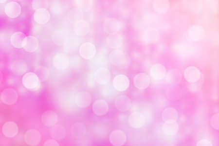Pink Bokeh Background (Pink Blurred Wallpaper)の写真素材