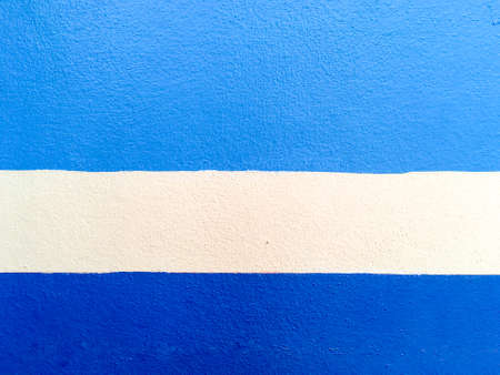 Blue line blackground two blue and one white line as texture.の写真素材