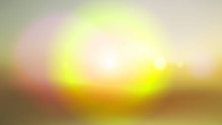 Colorful blurred background with lens effects. Vector illustration.のイラスト素材