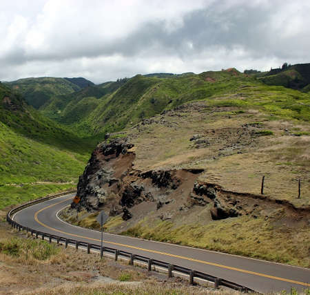Driving Maui Island's Mountain Roadsの写真素材