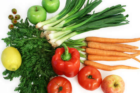 Vegetables and Fruitsの写真素材