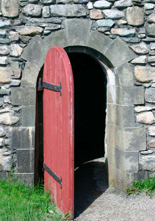 18th Century Doorwayの写真素材