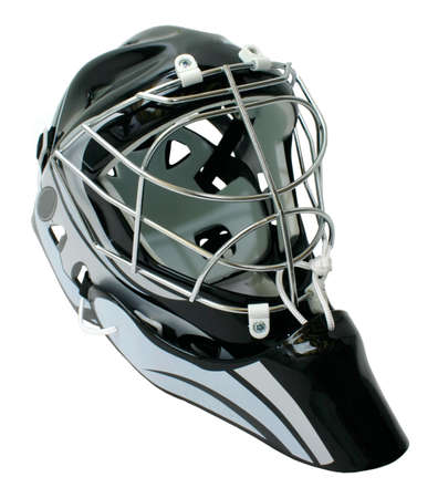 Hockey Goaltender Helmetの写真素材