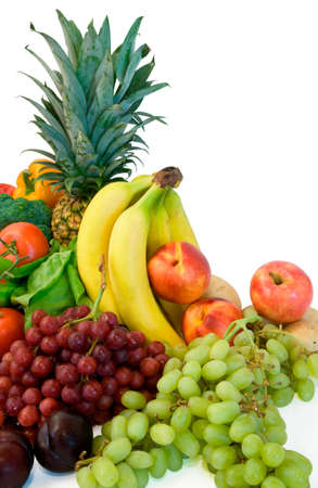 Fruits and Some Veggiesの写真素材