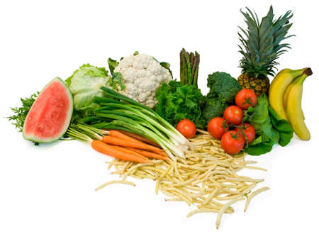 Fruits and Veggiesの写真素材
