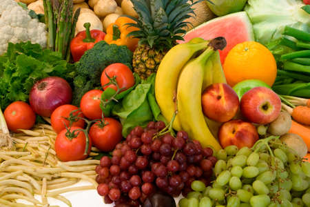 Vegetables and Fruitsの写真素材