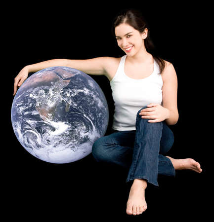 Help Earth Be your Friendの写真素材