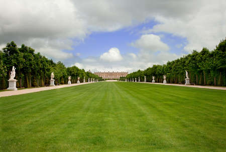 Versailles Landscape, France, Without Peopleの写真素材