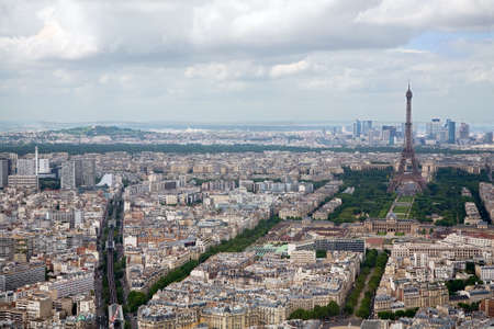 Elevated View of Paris, Franceの写真素材