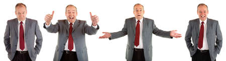Useful Businessman Expressions Collectionの写真素材