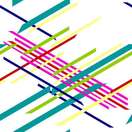 Linear repeated pattern texture from colored lines crossing