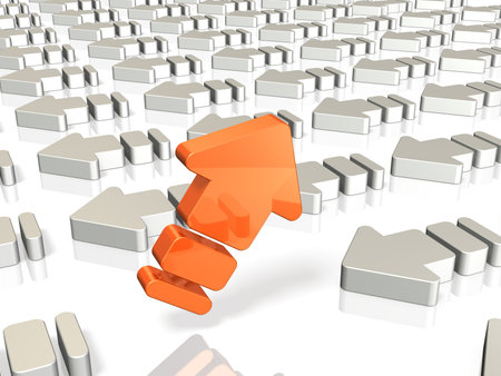 Rendered image depicting revolt to system