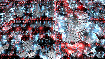 Information warfare in digital space. Large amount of data accumulation and array. Many data arrays...