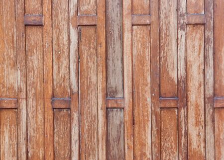 Brown wooden wall background detail.の写真素材