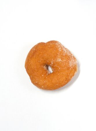 Donut put on white background,selective focus.の写真素材